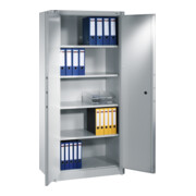 Armoire de protection incendie C+P Certos, 5 hauteurs de dossier, H1950xL930xP500mm Face avant gris clair corps gris clair gris clair