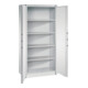 Armoire de protection incendie C+P Certos, 5 hauteurs de dossier, H1950xL930xP500mm Face avant gris clair corps gris clair gris clair-4