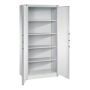 Armoire de protection incendie C+P Certos, 5 hauteurs de dossier, H1950xL930xP500mm Face avant gris clair corps gris clair gris clair-4