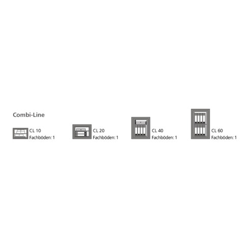 Armoire de sécurité Burg-Wächter CL 10 E FS Outer-H.320mm Outer-B.435mm Outer-T.380mm 44kg
