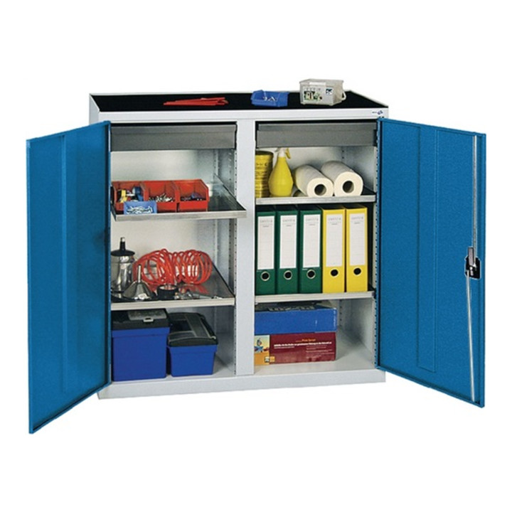 Armoire d'outillage/Servante de machine H1000xl1000xP500 mm 2 tiroirs, 4 tablett