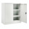 Armoire latérale STIER Basic avec 2 étagères soudées gris clair-3
