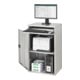 Rau Armoire pour ordinateur en acier inoxydable M60 520 mm
