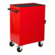 Armoire roulante STIER avec 2 tablettes