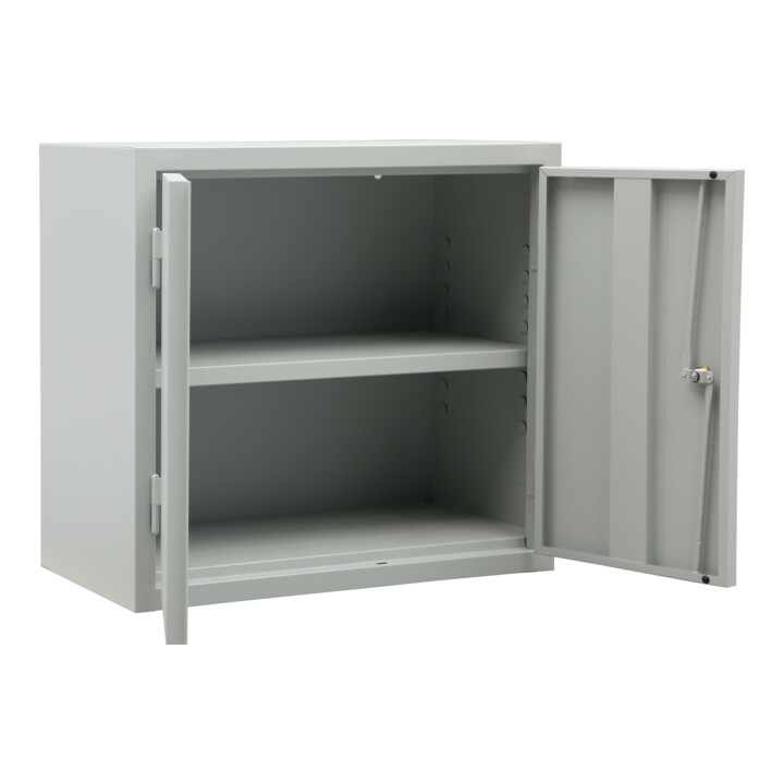 Armoire suspendue pour l'atelier STIER, gris clair, HxlxP 600x650x320 mm