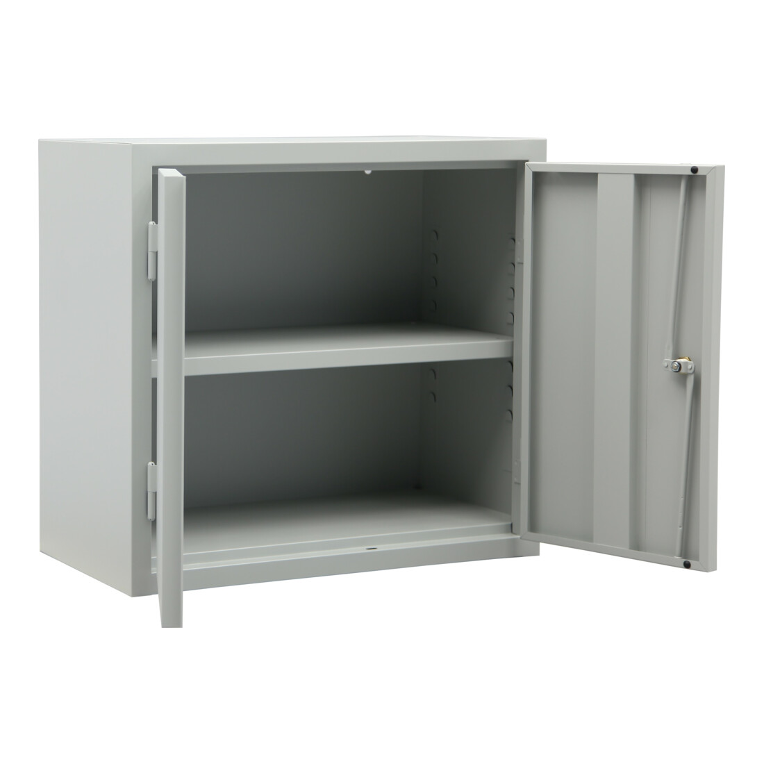 Armoire suspendue pour l'atelier STIER, gris clair, HxlxP 600x650x320 mm