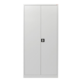 Armoire universelle STIER avec 4 étagères 1950x920x420mm gris clair soudées