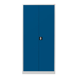 Armoire universelle STIER avec 4 étagères soudées bleu gentiane