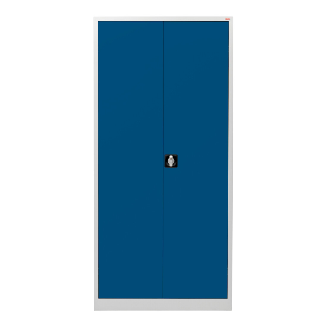 Armoire universelle STIER avec 4 tablettes 1 800x800x380 mm, bleu gentiane, soudée