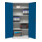 Armoire universelle STIER avec 4 étagères soudées bleu gentiane-4