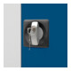 Armoire universelle STIER avec 4 tablettes 1 800x800x380 mm, bleu gentiane, soudée