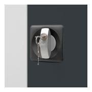 Armoire universelle STIER avec 4 tablettes 1 800x800x380 mm, gris anthracite, soudée-4