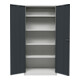 Armoire universelle STIER avec 4 tablettes 1 800x800x380 mm, gris anthracite, soudée-5