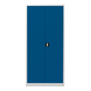 Armoire universelle STIER avec 4 tablettes 1 950x920x420 mm, bleu gentiane, soudée-2