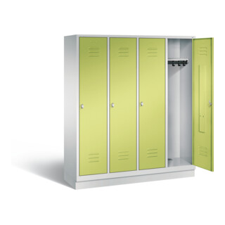 Armoire vestiaire C+P Classic, H1800xL1590xP500mm, 8020-42|S10441