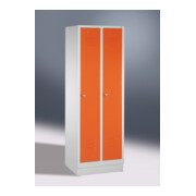 Armoire vestiaire C+P Classic, H1800xL610xP500mm, 8020-20|S10253-1