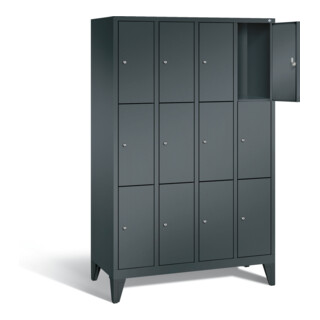 Armoire vestiaire C+P Classic, H1850xL1190xP500mm, 8010-403|S10111