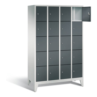Armoire vestiaire C+P Classic, H1850xL1190xP500mm, 8010-405|S10331