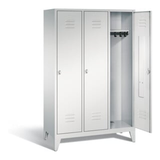 Armoire vestiaire C+P Classic, H1850xL1200xP500mm, 8010-32|S10000