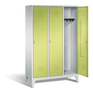 Armoire vestiaire C+P Classic, H1850xL1200xP500mm, 8010-32|S10314