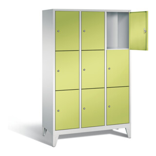 Armoire vestiaire C+P Classic, H1850xL1200xP500mm, 8010-323|S10063