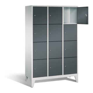 Armoire vestiaire C+P Classic, H1850xL1200xP500mm, 8010-324|S10156