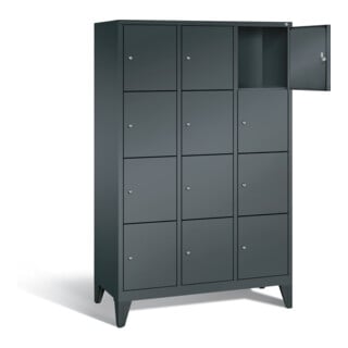 Armoire vestiaire C+P Classic, H1850xL1200xP500mm, 8010-324|S10169