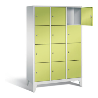 Armoire vestiaire C+P Classic, H1850xL1200xP500mm, 8010-324|S10278