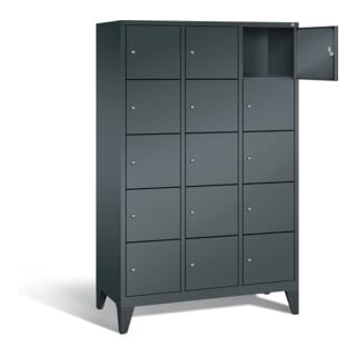 Armoire vestiaire C+P Classic, H1850xL1200xP500mm, 8010-325|S10085