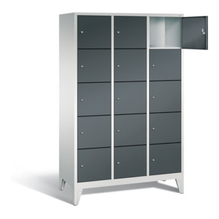 Armoire vestiaire C+P Classic, H1850xL1200xP500mm, 8010-325|S10216