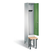 Armoire vestiaire C+P Classic, H1850xL320xP500mm, 8030-10|S10006