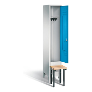 Armoire vestiaire C+P Classic, H1850xL320xP500mm, 8030-10|S10009