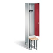 Armoire vestiaire C+P Classic, H1850xL320xP500mm, 8030-10|S10010