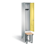 Armoire vestiaire C+P Classic, H1850xL320xP500mm, 8030-10|S10294-1
