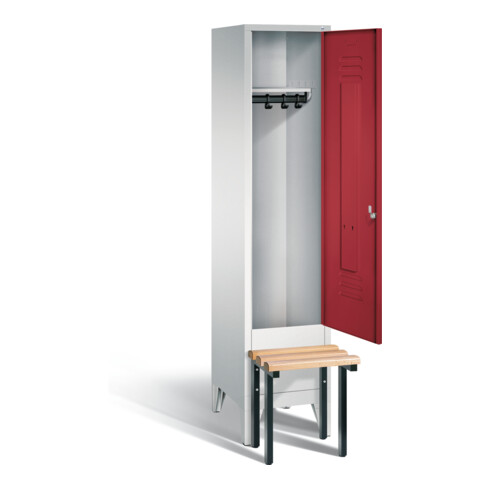 Armoire vestiaire C+P Classic, H1850xL420xP500mm, 8030-12|S10000