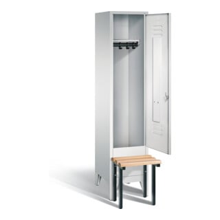 Armoire vestiaire C+P Classic, H1850xL420xP500mm, 8030-12|S10008