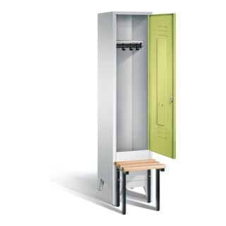 Armoire vestiaire C+P Classic, H1850xL420xP500mm, 8030-12|S10112