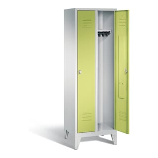 Armoire vestiaire C+P Classic, H1850xL610xP500mm, 8010-20|S10566