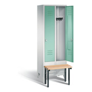 Armoire vestiaire C+P Classic, H1850xL610xP500mm, 8030-20|S10132-1