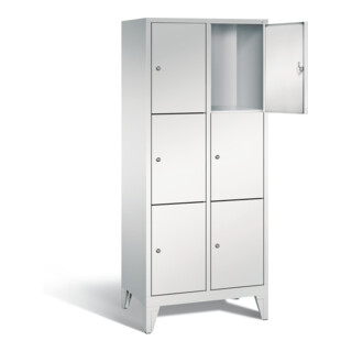 Armoire vestiaire C+P Classic, H1850xL810xP500mm, 8010-223|S10002