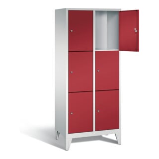 Armoire vestiaire C+P Classic, H1850xL810xP500mm, 8010-223|S10017