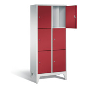 Armoire vestiaire C+P Classic, H1850xL810xP500mm, 8010-223|S10017