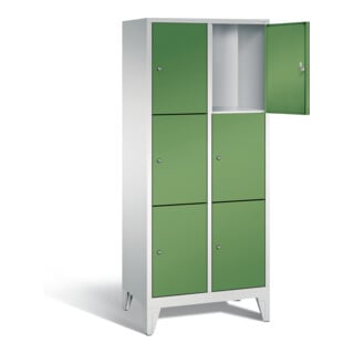 Armoire vestiaire C+P Classic, H1850xL810xP500mm, 8010-223|S10033