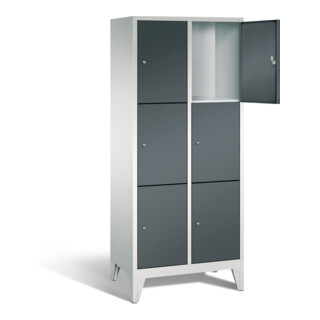 Armoire vestiaire C+P Classic, H1850xL810xP500mm, 8010-223|S10203