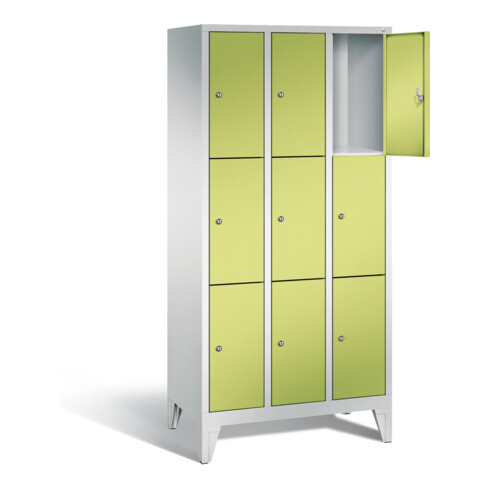 Armoire vestiaire C+P Classic, H1850xL900xP500mm, 8010-303|S10312