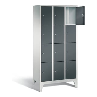 Armoire vestiaire C+P Classic, H1850xL900xP500mm, 8010-304|S10137