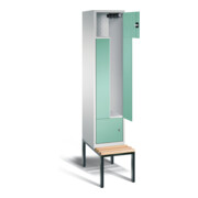Armoire vestiaire C+P Classic, H2090xL420xP510mm, 8153-122|S10208-1