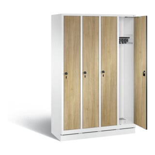 Armoire vestiaire C+P Evolo, H1800xL1190xP500mm, 48020-40|S11005