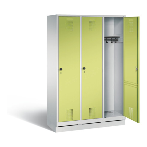 Armoire vestiaire C+P Evolo, H1800xL1200xP500mm, 48020-32|S10219