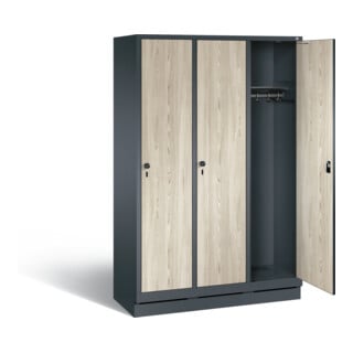 Armoire vestiaire C+P Evolo, H1800xL1200xP500mm, 48020-32|S10779